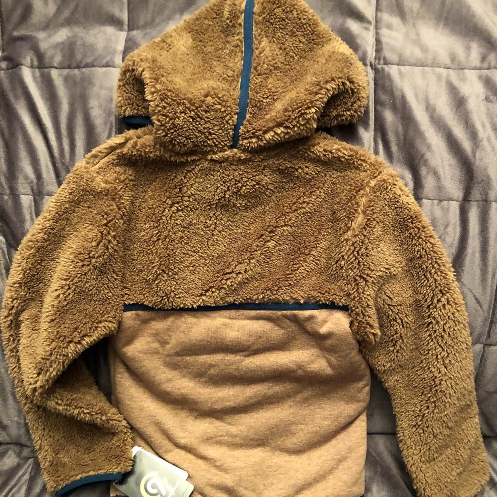 Boys sherpa fleece hoodie - Picture 2 of 2
